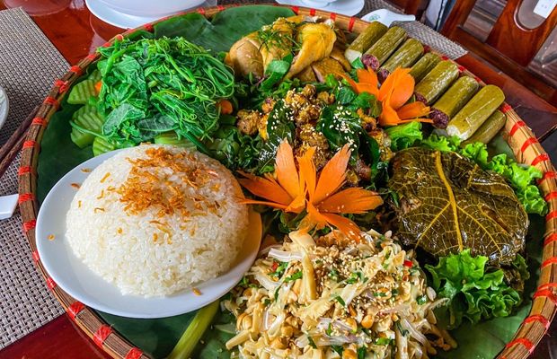 Mai Chau Ecolodge'slocal dishes